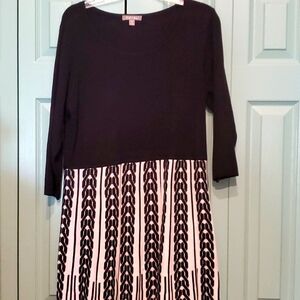 Black and White Dress